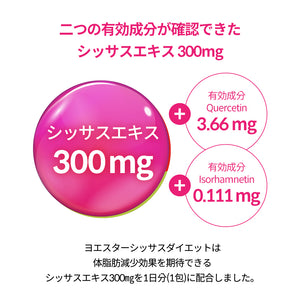 ヨエスターシッサスダイエット