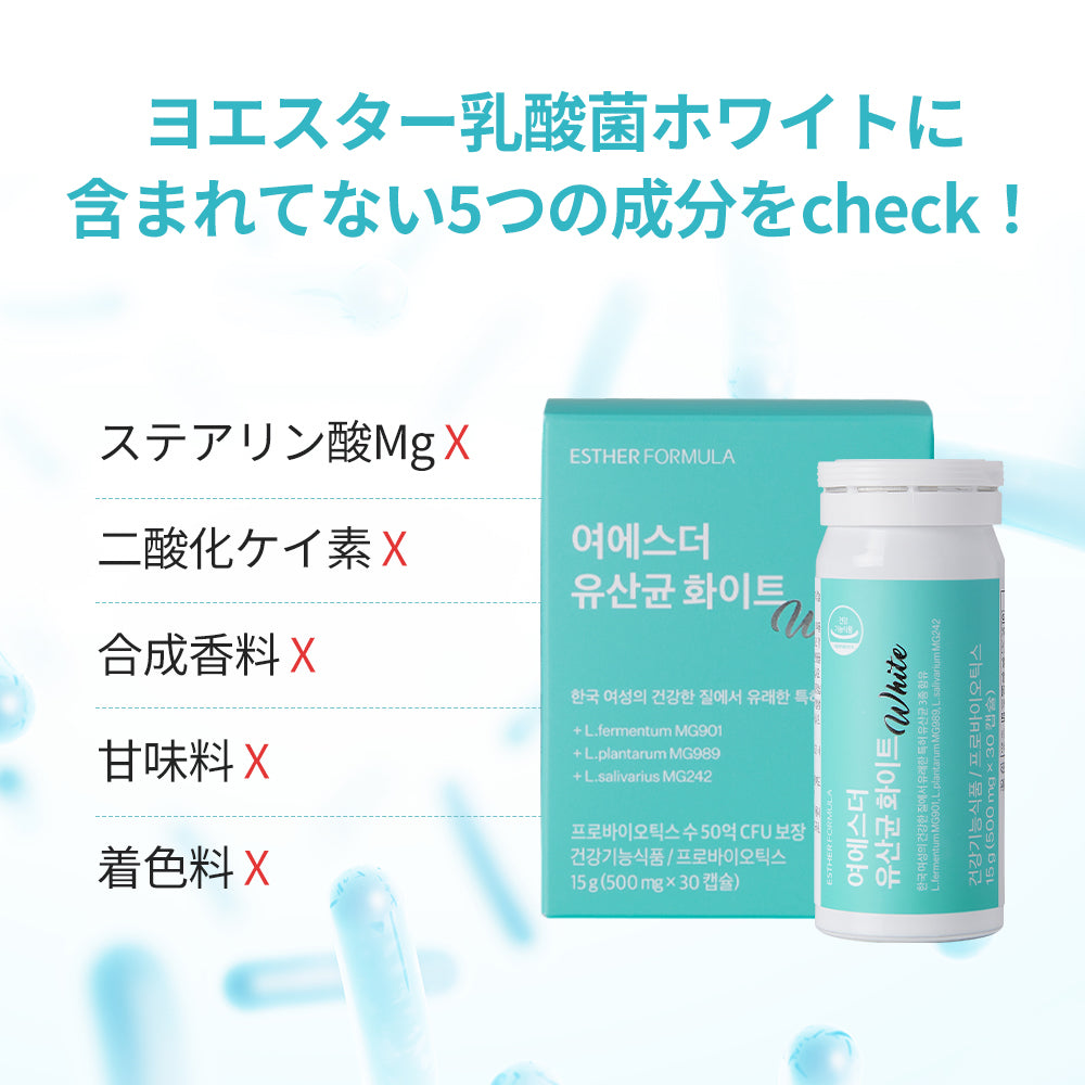 ヨエスター乳酸菌ホワイト